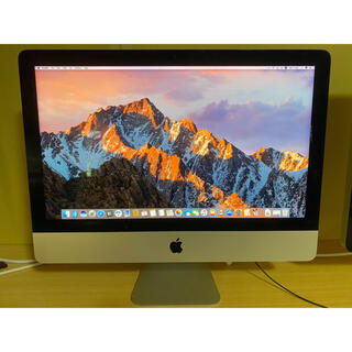 マック(Mac (Apple))のiMac 4K 21.5-inch 2017 i5 3.0GHz 8GB 1TB(デスクトップ型PC)