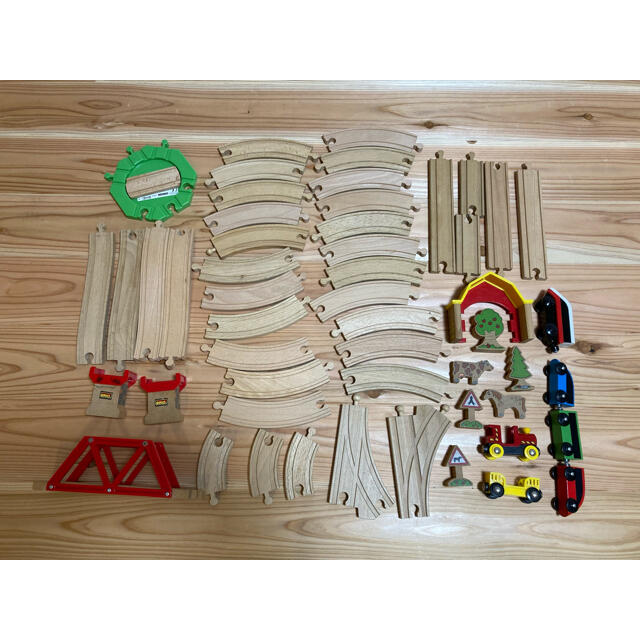 BRIO 木製レール　カントリーセット+IKEA