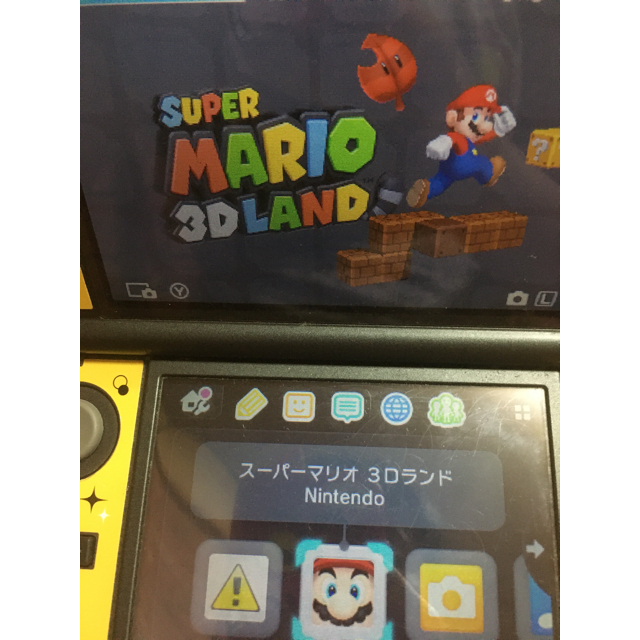 ニンテンドー3DS(ニンテンドー3DS)の任天堂 3DS カセット スーパーマリオ 3Dランド SUPER MARIO エンタメ/ホビーのゲームソフト/ゲーム機本体(家庭用ゲームソフト)の商品写真