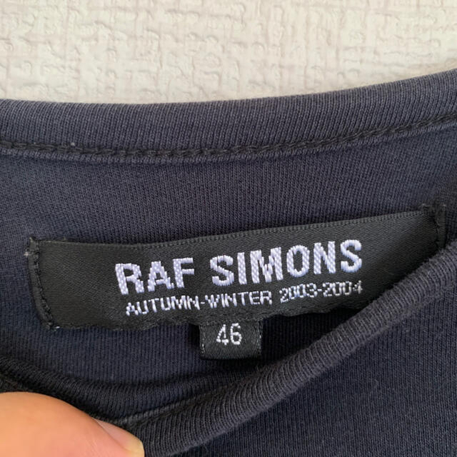 RAF SIMONS - 03AW RAF SIMONS archive 長袖Tシャツ 46 アーカイブの