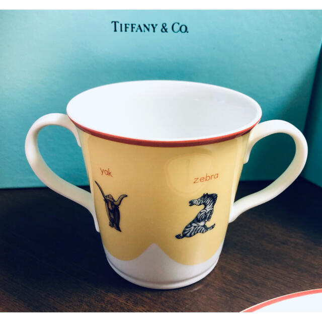 Tiffany 3点セット フランス製 双子必見の通販 by 1314159564 shop｜ティファニーならラクマ & Co. - ティファニー キッズ食器 爆買い得価