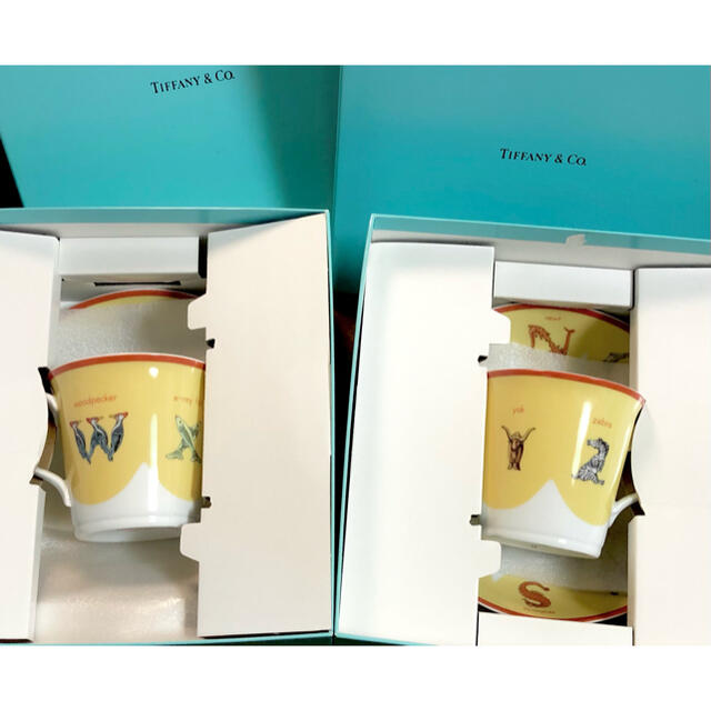 Tiffany 3点セット フランス製 双子必見の通販 by 1314159564 shop|ティファニーならラクマ & Co. - ティファニー キッズ食器 爆買い得価
