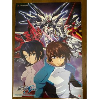 プレイステーション2(PlayStation2)の★非売品、最終値下げ★機動戦士ガンダムSEED  プレステ2  販促ポスター(ポスター)