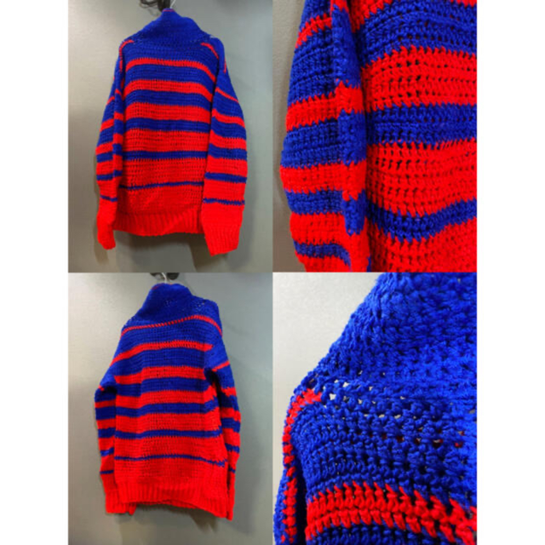 古着 ビンテージ 70s ニット セーター ハンドメイド ザックリ 古着 ビンテージ 70s ニット セーター ハンドメイド ザックリ