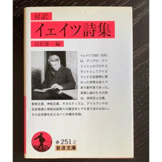 イェイツ詩集 対訳　岩波文庫(文学/小説)