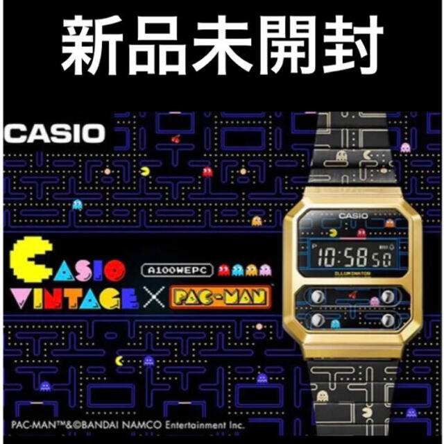 CASIO カシオ パックマン コラボモデル A100WEPC-1BJR 当店の記念日 37