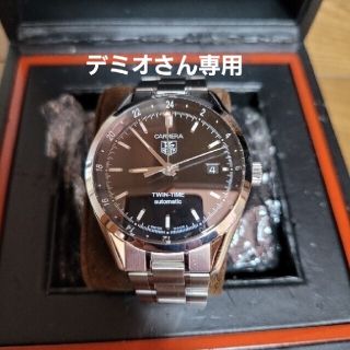 タグホイヤー(TAG Heuer)のタグホイヤー ツインタイム キャリバー7(腕時計(アナログ))