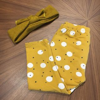 ザラキッズ(ZARA KIDS)の【ZARA Baby 】レギンス　パンツ　ヘアバンド　セット　ハロウィン(その他)