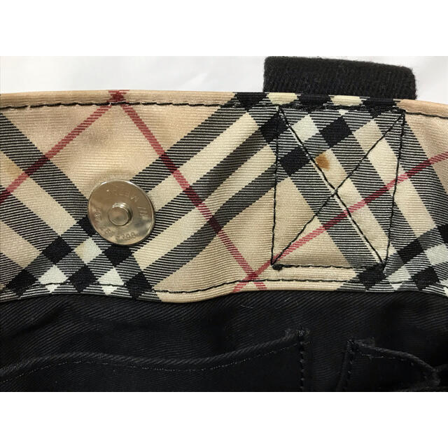 WEB正規販売店 BURBERRY　バーバリー ノバチェック　キャンバス トート　ハンドバッグ