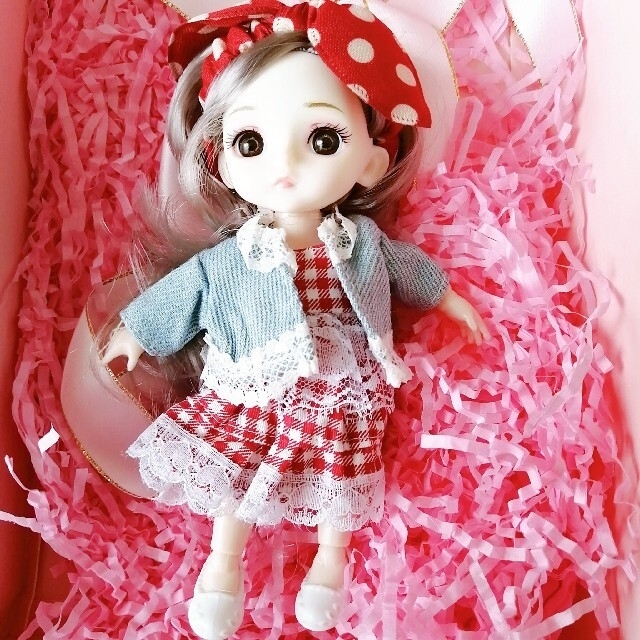 A B】Bjd-関節式人形のセット1/8 16cm ドール本体+洋服+靴セット