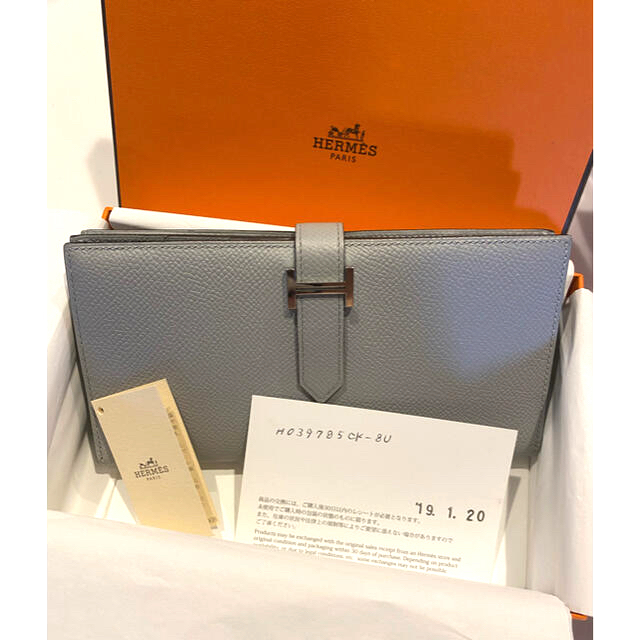 ⭐️美品⭐️HERMES エルメス 財布 ベアン スフレ 大人の財布♪