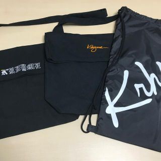 アヴァランチ(AVALANCHE)のKRHYME  DENIM  ノベルティバック3点セット(ショルダーバッグ)