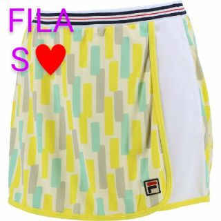 フィラ(FILA)のフィラ レディーステニスウェアショートパンツ／VL2283　イエロー S (ウェア)