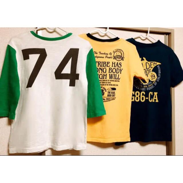 GAP(ギャップ)のGAP★レディース、メンズ、キッズ、着用できますTシャツ3枚セット❤︎ レディースのトップス(Tシャツ(半袖/袖なし))の商品写真