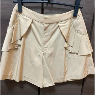 ランバンオンブルー(LANVIN en Bleu)の【値下げ】新品未使用　タグ付き　ランバンオンブルー　キュロット　38サイズ(ひざ丈スカート)