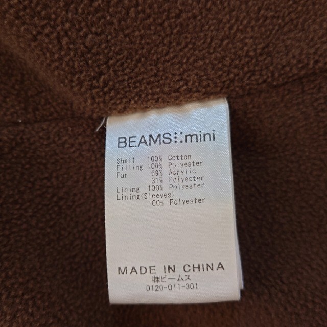 BEAMS(ビームス)のBEAMS　コート　キッズ　　モッズコート　 キッズ/ベビー/マタニティのキッズ服女の子用(90cm~)(コート)の商品写真