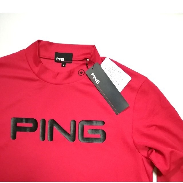 PING(ピン)の新品　PING ピン　ストレッチ モックネックシャツ スポーツ/アウトドアのゴルフ(ウエア)の商品写真