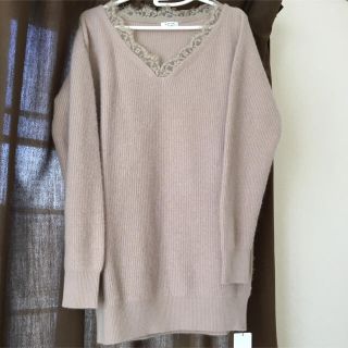 フレイアイディー(FRAY I.D)の完売♡レースコンビプルオーバー♡(ニット/セーター)