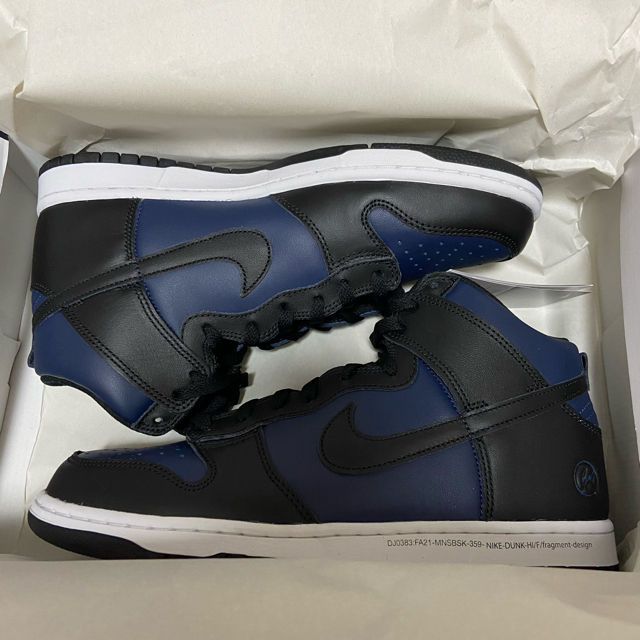 sbNIKE DUNK HIGH × FRAGMENT DESIGN