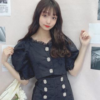 Swankiss（スワンキス）の「HS candle lace B/L（シャツ