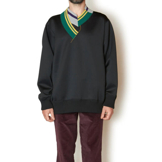 kolor(カラー)のkolor 21aw スウェット 21WCM-T02202C SWEATER メンズのトップス(スウェット)の商品写真