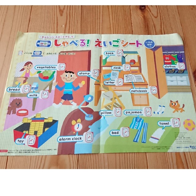 Benesse(ベネッセ)のしゃべる えいごシート エンタメ/ホビーの本(語学/参考書)の商品写真