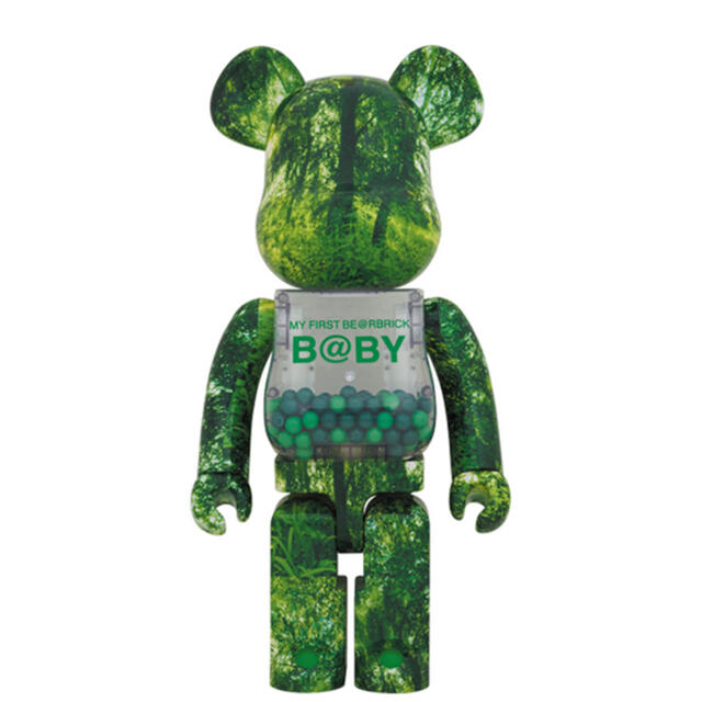 MEDICOM TOY(メディコムトイ)のBE@RBRICK B@BY FOREST GREEN Ver. 1000%  エンタメ/ホビーのフィギュア(その他)の商品写真