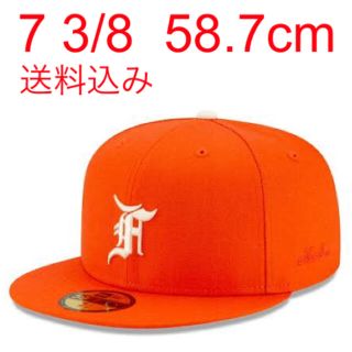 7 3/8 日本未発売 RED FOG ESSENTIALS X NEW ERA