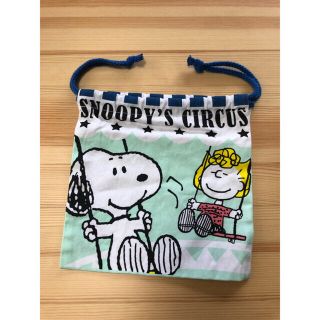 ピーナッツ(PEANUTS)のスヌーピー  巾着ミニタオルセット　peanuts (キャラクターグッズ)