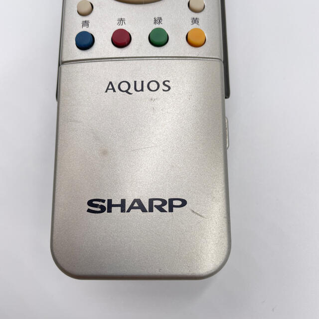 SHARP(シャープ)の☆SHARP シャープ　テレビリモコン　GA366WJSA スマホ/家電/カメラのテレビ/映像機器(その他)の商品写真