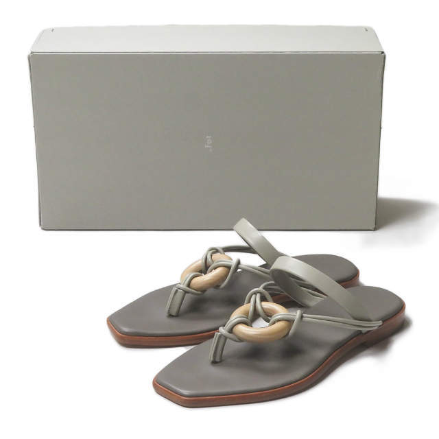 _Fot 20SS wood ring sandals サンダル レディース レディースの靴/シューズ(サンダル)の商品写真
