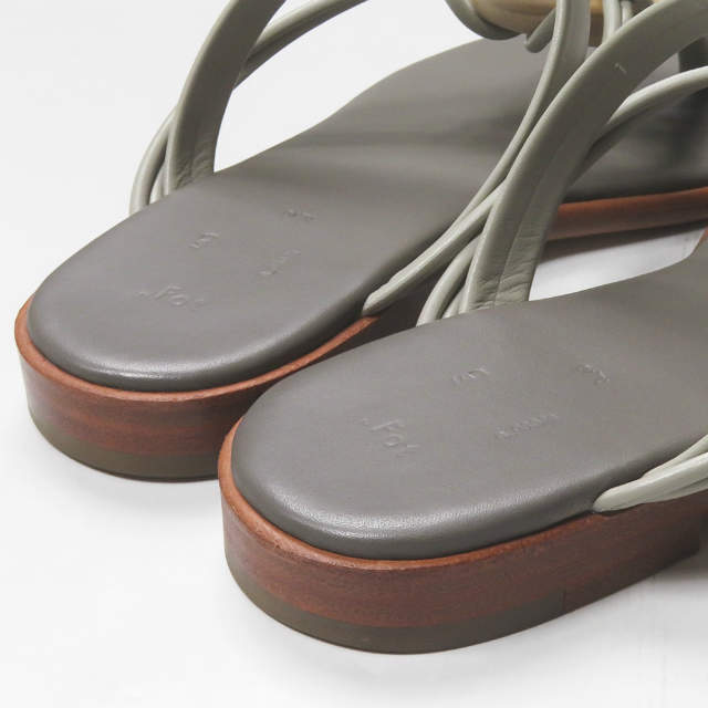 _Fot 20SS wood ring sandals サンダル レディース レディースの靴/シューズ(サンダル)の商品写真