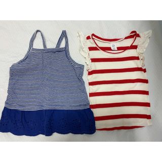 ベビーギャップ(babyGAP)のbaby gap タンクトップ　キャミ　セット　2y 90(Tシャツ/カットソー)