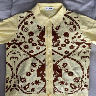 アレッジ(ALLEGE)のttt_msw 21ss Persia knit polo shirt(カーディガン)
