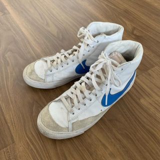 ナイキ(NIKE)のNIKE SB ブレーザー 25cm 白×青(スニーカー)