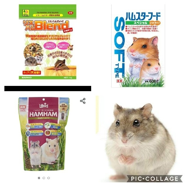 専用です！ハムスター　ペレット＆おやつお試しセット その他のペット用品(小動物)の商品写真