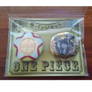 シュウエイシャ(集英社)のワンピース フィルム ゴールド 缶バッジセット 新品未開封 ONE PIECE(その他)