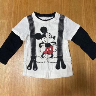 ディズニー(Disney)のDisney ディズニー　ベビー　キッズ　ミッキー　ロンT 90(Tシャツ/カットソー)