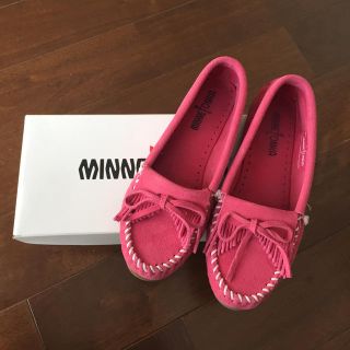 ミネトンカ(Minnetonka)のピンクミネトンカ♡(スリッポン/モカシン)