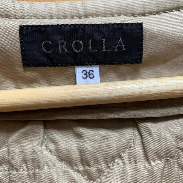 CROLLA(クローラ)のaquagirl アクアガール ノーカラージャケット レディースのジャケット/アウター(ノーカラージャケット)の商品写真