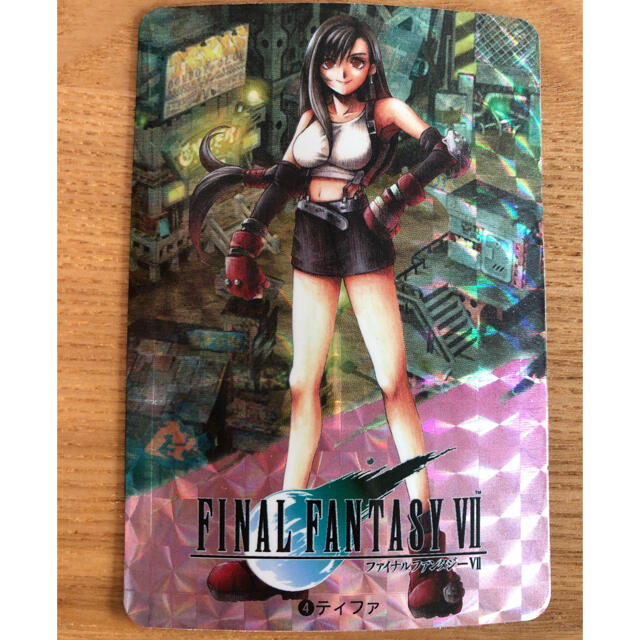 BANDAI(バンダイ)のファイナルファンタジー　FF7 カードダス　ティファ エンタメ/ホビーのアニメグッズ(カード)の商品写真