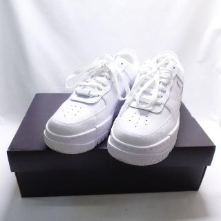 ナイキ(NIKE)のNIKE　AIRFORCEONE PIXCEL　レディース　ホワイト(スニーカー)