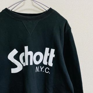 ショット(schott)の一点物　Russell Schott N.Y.C ショット デカロゴ　スウェット(スウェット)