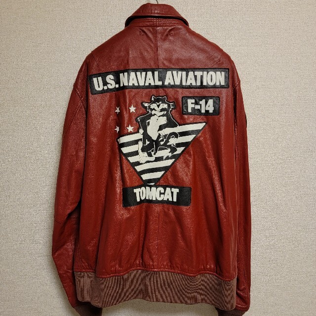 AVIREX AVIATOR JACKET "TOM CAT"レザージャケット