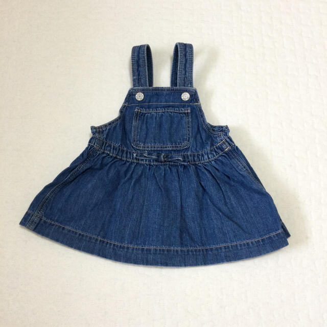 GAP Kids(ギャップキッズ)のGAP ジャンバースカート キッズ/ベビー/マタニティのベビー服(~85cm)(スカート)の商品写真