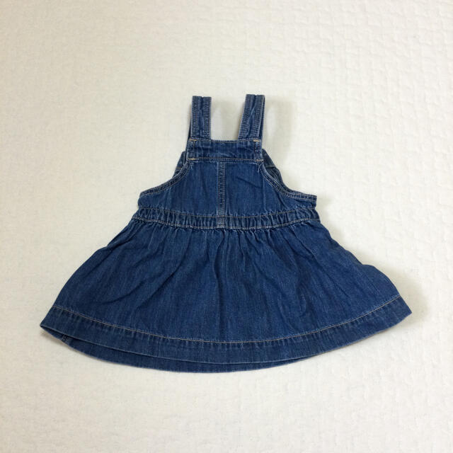 GAP Kids(ギャップキッズ)のGAP ジャンバースカート キッズ/ベビー/マタニティのベビー服(~85cm)(スカート)の商品写真