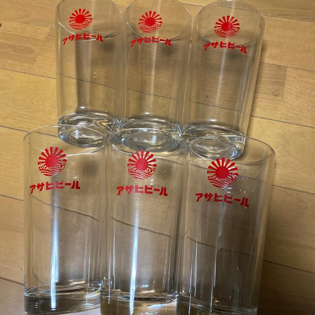 【新品未使用】アサヒビール　昭和レトログラス47個セット✨