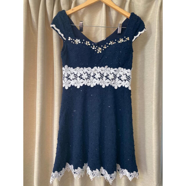 ドレス　ワンピース レディースのフォーマル/ドレス(ミディアムドレス)の商品写真