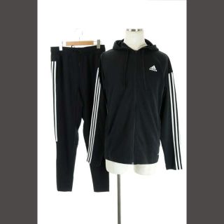 アディダス(adidas)のadidas RIBBED INSERT TRACK SUIT ジャージ L 黒(その他)