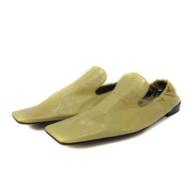 Bottega Veneta(ボッテガヴェネタ)のボッテガヴェネタ SCARPA スリッパ パンプス 38 ライトグリーン レディースの靴/シューズ(ハイヒール/パンプス)の商品写真